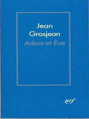 cover image of Adam et Ève